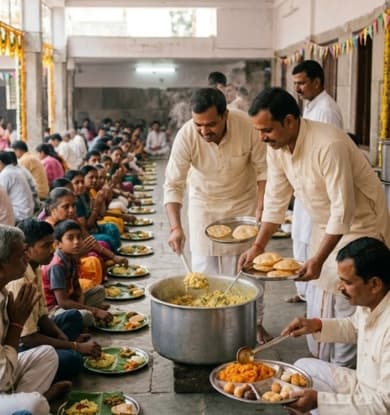 Prasad Distribution
