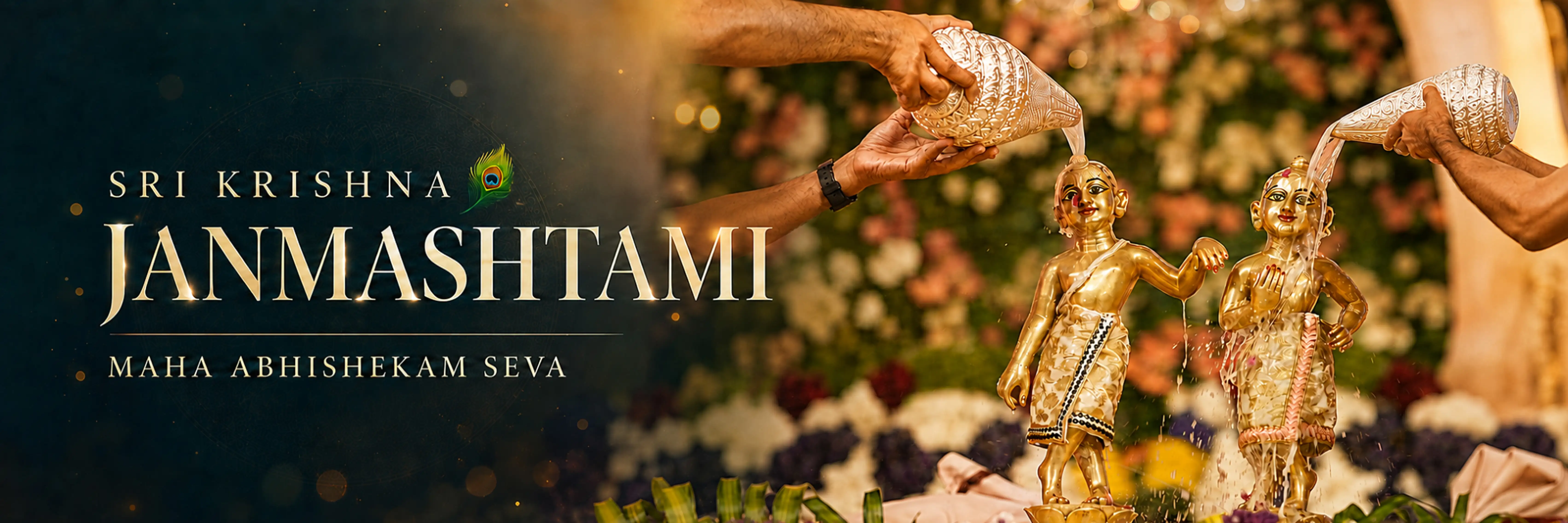 Sri Krishna Janmashtami — Maha Abhishekam Seva