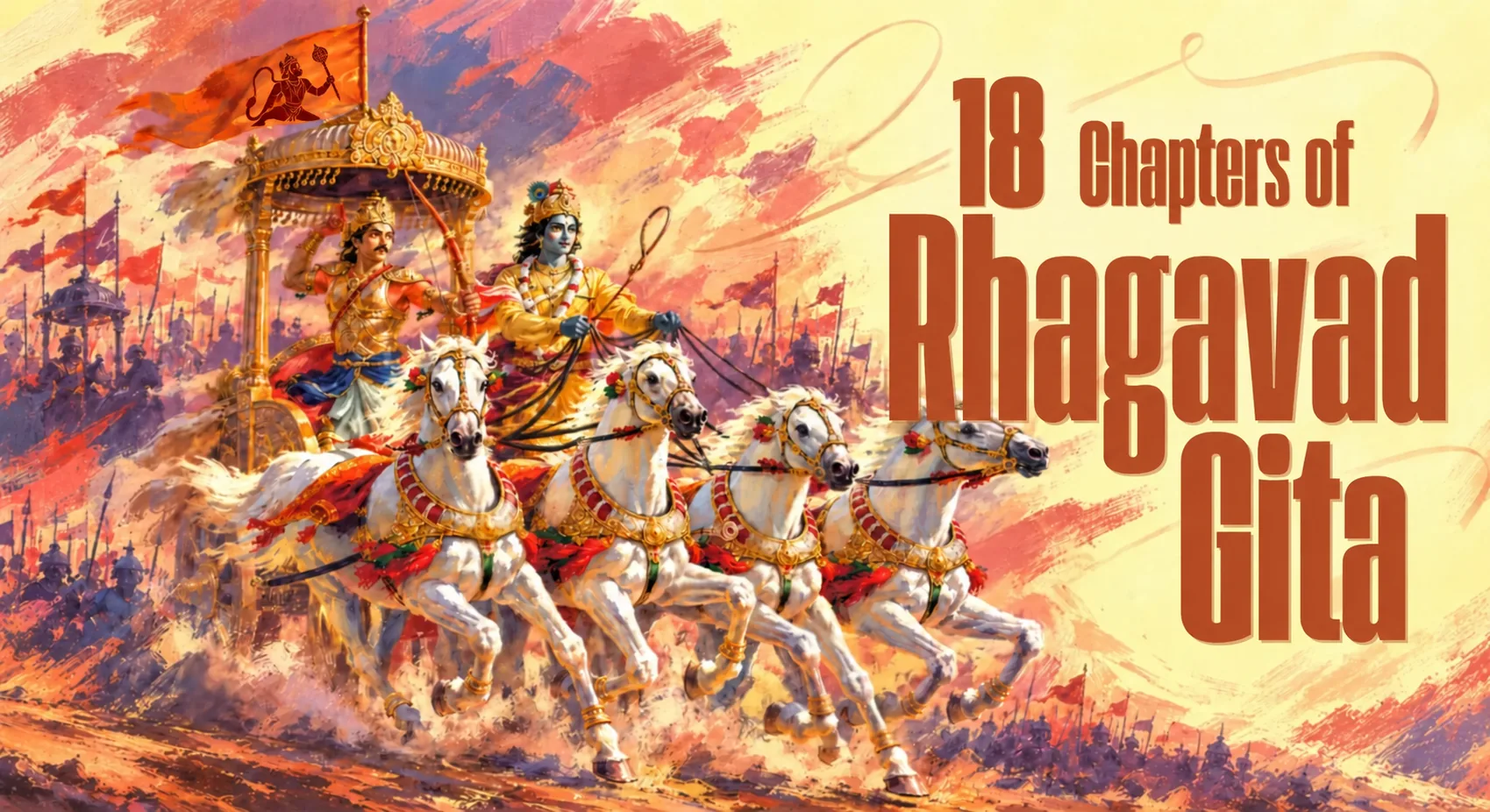 Bhagavad Gita: 18 Chapter Names with Summary