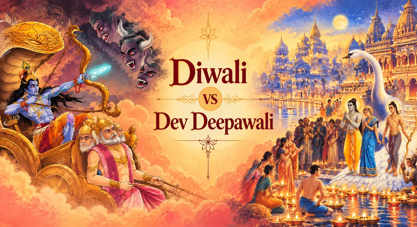 Diwali vs Dev Deepawali: What Is the Difference?