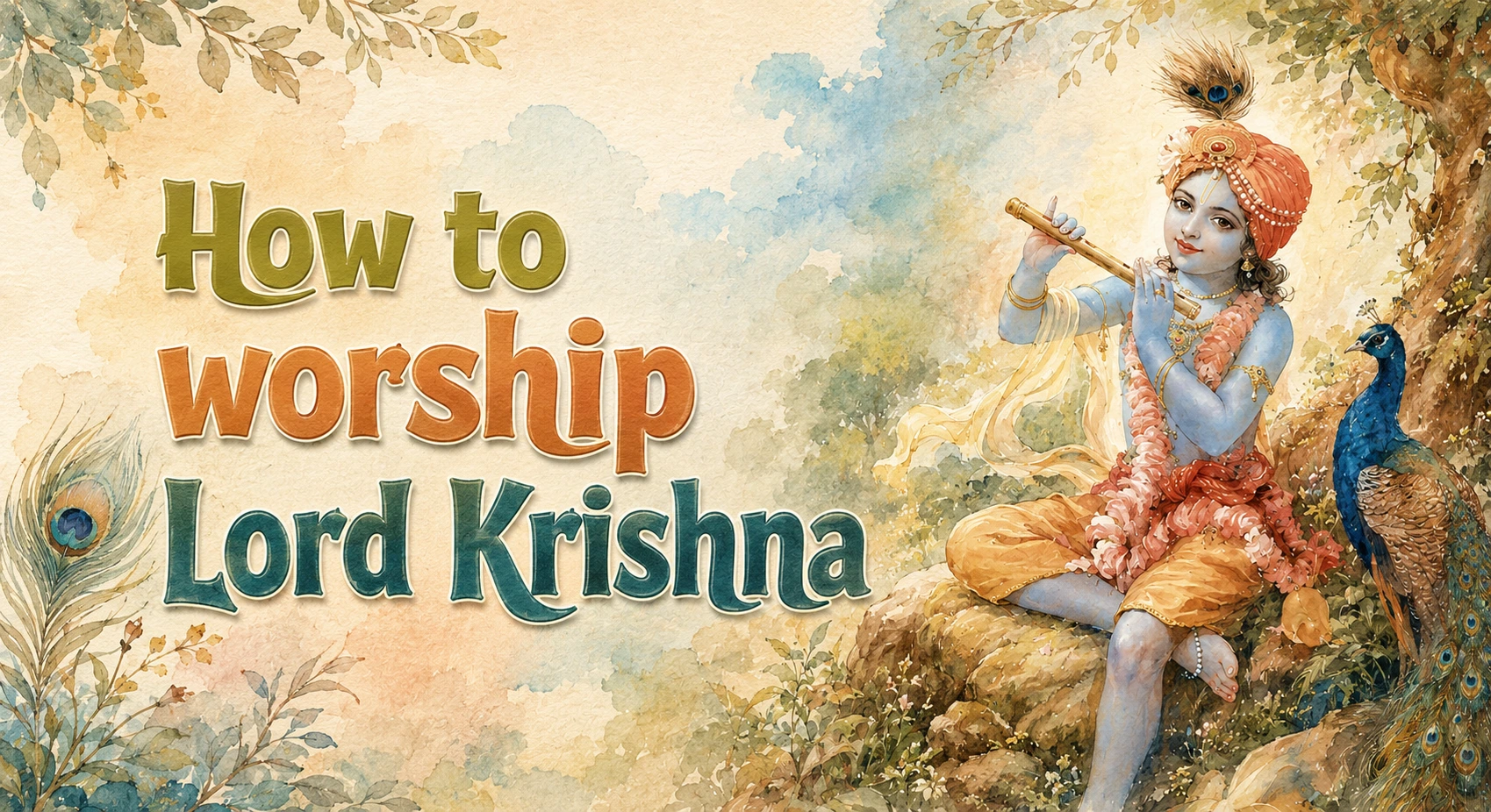 How to Worship Lord Krishna: 9 Simple Ways to Please Krishna