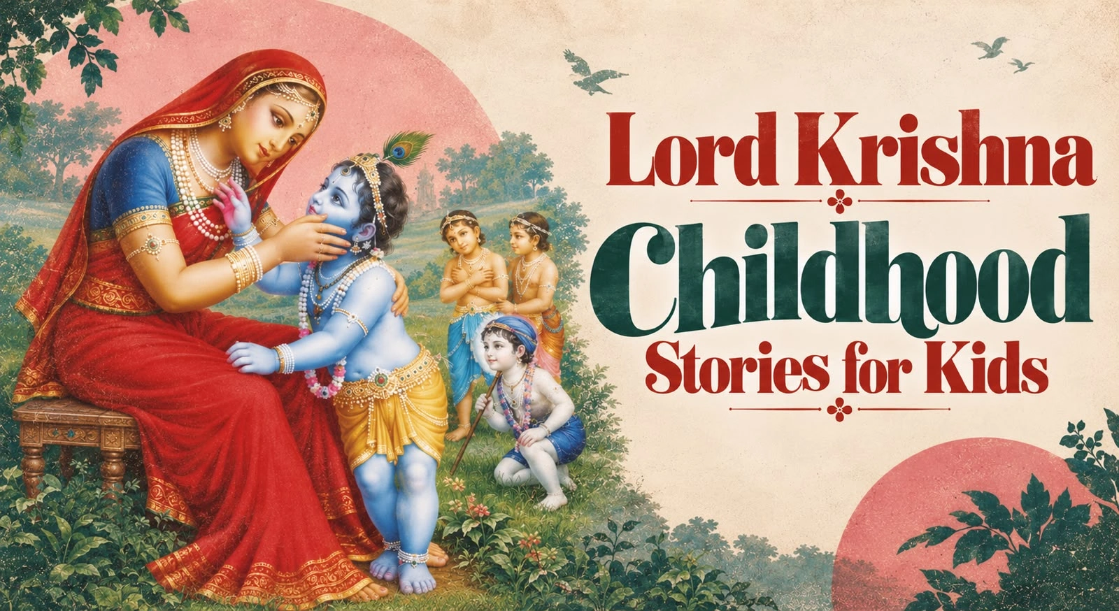 Lord Krishna Childhood Stories for Kids: 15+ Little Krishna Leelas