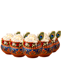 25 Makhan Mishri Pot